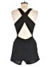 Crystal Sky Solid Black Romper Size M - photo 2