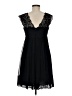 MARCHESA notte Solid Black Cocktail Dress Size 6 - photo 2