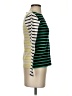 J.Crew Stripes Color Block Multi Color Green Pullover Sweater Size S - photo 4
