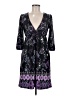 Hypnotized Paisley Purple Casual Dress Size M - photo 1