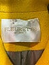 Fleurette 100% Acetate Yellow Coat Size 14 - photo 3