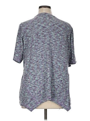 LOGO by Lori Goldstein Short Sleeve Top (view 2)