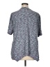LOGO by Lori Goldstein Gray Short Sleeve Top Size XL - photo 2