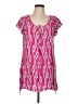 Escapada 100% Rayon Pink Short Sleeve Blouse Size L - photo 1