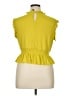 Scoop Yellow Sleeveless Blouse Size 16 - photo 2