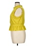 Scoop Yellow Sleeveless Blouse Size 16 - photo 5