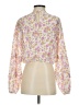 Z Supply Pink Long Sleeve Blouse Size S - photo 2