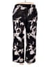 Soma Floral Black Casual Pants Size XXL - photo 2