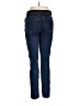 Inc Denim Solid Blue Jeans Size 8 - photo 2