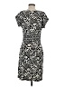 Apt. 9 Print Black Casual Dress Size S - photo 2