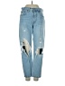 Levi's 100% Cotton Graphic Blue Jeans Size 25 waist - photo 1