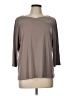 Lisette Gray 3/4 Sleeve Top Size L - photo 1