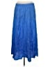 Eileen Fisher 100% Silk Blue Silk Skirt Size M - photo 2