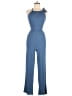 Gilli Solid Blue Jumpsuit Size M - photo 1