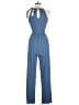 Gilli Solid Blue Jumpsuit Size M - photo 2