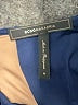 BCBGMAXAZRIA Graphic Blue Cocktail Dress Size M - photo 7