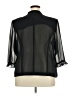 Plaza South 100% Polyester Black Kimono Size 22 - photo 2