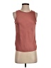 Veronica Beard Orange Sleeveless Top Size 2 - photo 1