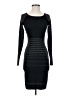 Max Studio Stripes Black Cocktail Dress Size XS - photo 1