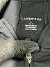 Lands' End Solid Black Track Jacket Size L - photo 6