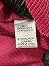 GeeGee 100% Polyester Burgundy Long Sleeve Blouse Size L - photo 8