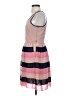 Maison Jules 100% Polyester Stripes Pink Casual Dress Size S - photo 5