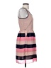 Maison Jules 100% Polyester Stripes Pink Casual Dress Size S - photo 4