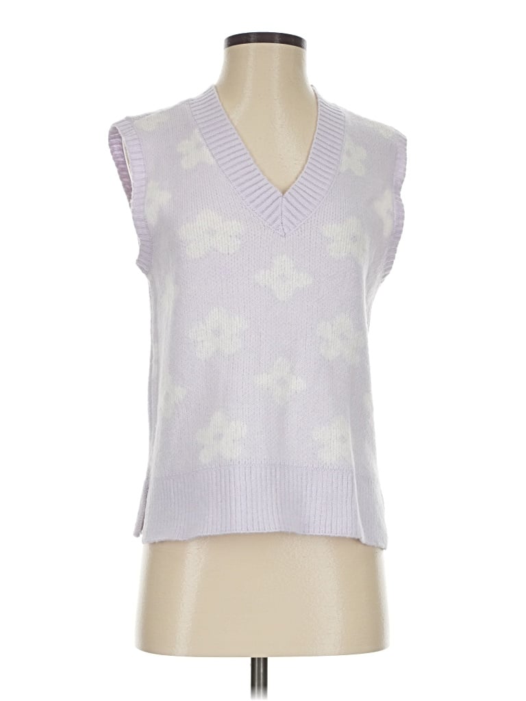 Pre-owned Wild Fable Sweater Vest In Purple