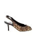 Donald J Pliner Animal Print Brown Heels Size 6 1/2 - photo 1