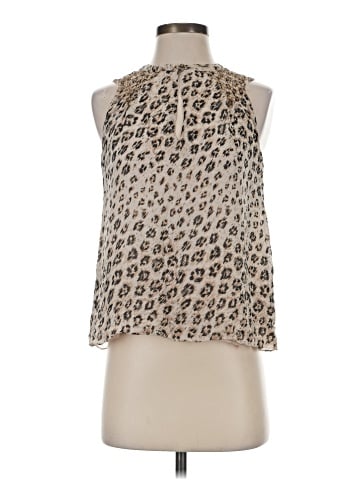 Joie Sleeveless Silk Top (view 1)