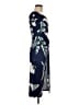 Unbranded Graphic Blue Cocktail Dress Size M - photo 4