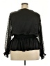 Assorted Brands 100% Rayon Black Long Sleeve Blouse Size 2X - photo 2