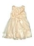 Rare Editions 100% Polyester Tan Dress Size 5 - photo 1