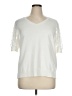 Adrianna Papell Ivory Pullover Sweater Size 1X - photo 1