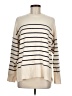 Zara Stripes Ivory Pullover Sweater Size M - photo 1