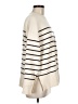 Zara Stripes Ivory Pullover Sweater Size M - photo 4
