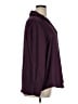 Industry 100% Polyester Burgundy 3/4 Sleeve Blouse Size 1X - photo 4