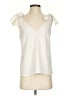 Amanda Uprichard 100% Polyester Ivory Sleeveless Blouse Size S - photo 1