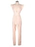 Bebe 100% Polyester Solid Pink Jumpsuit Size 6 - photo 1