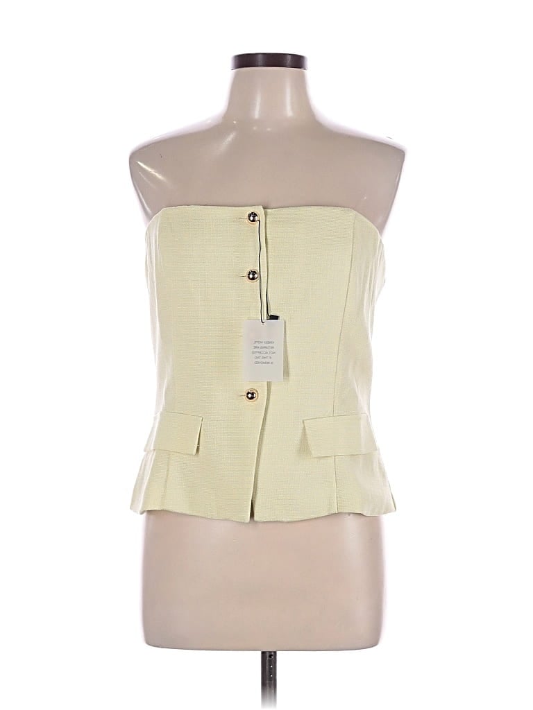 Pre-owned More To Come Sleeveless Blouse In Yellow
