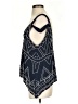 Parker 100% Viscose Blue Sleeveless Blouse Size XS - photo 5