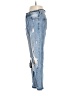 Express 100% Cotton Hearts Blue Jeans Size 2R - photo 5