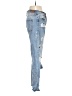Express 100% Cotton Hearts Blue Jeans Size 2R - photo 4