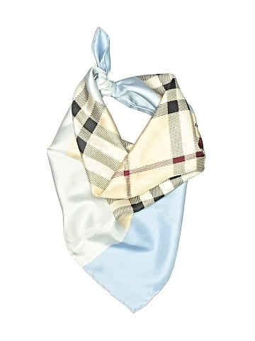 Burberry Silk Check print Scarf (view 1)