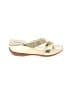 DKNYC Gold Wedges Size 10 - photo 1