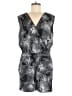 Ann Taylor LOFT Outlet Graphic Gray Romper Size M - photo 1