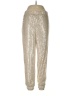 Talula Metallic Gold Casual Pants Size M - photo 1