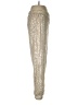 Talula Metallic Gold Casual Pants Size M - photo 4