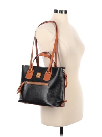 Dooney & Bourke Leather Satchel (view 2)