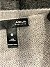 Aqua 100% Cashmere Color Block Gray Cashmere Pullover Sweater Size M - photo 7